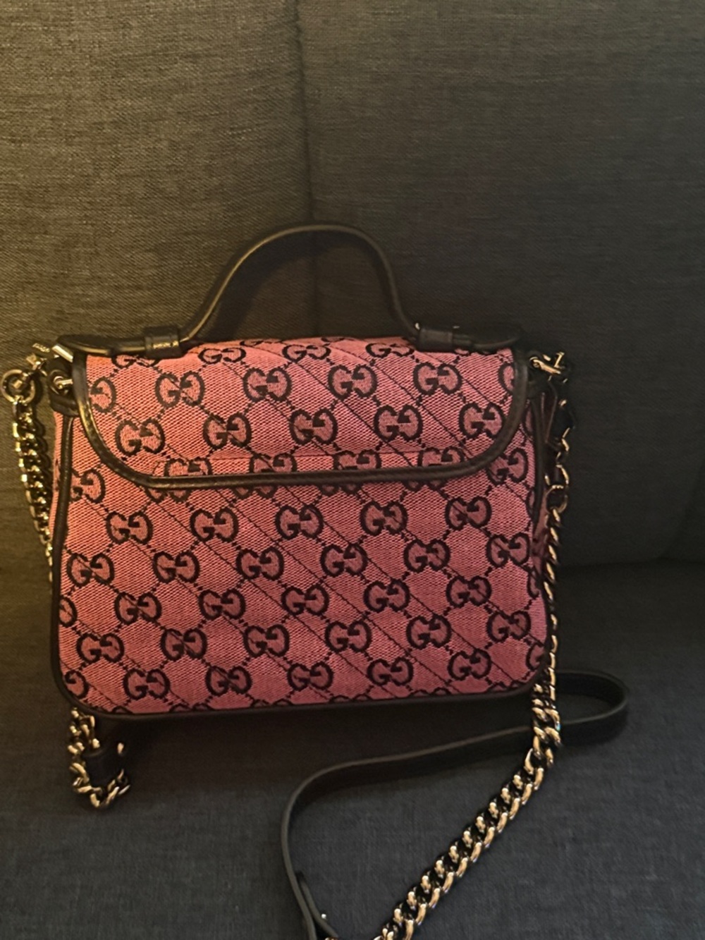 Canvas satchel small bag